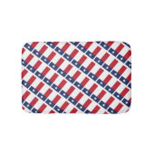 TEXAS VLAG Lone Star State Decoratief Badmat (Voorkant)
