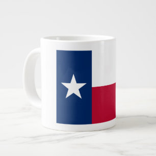 Texas Vlag: Longhorns, De Texaanse Lone Star Staat Grote Koffiekop