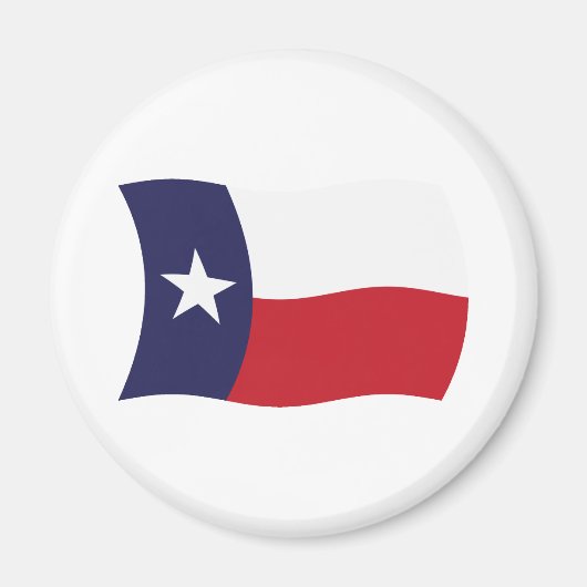 Texas Vlag Magneet (Voorkant)