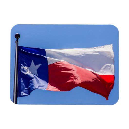 Texas-vlag Magneet (Horizontaal)