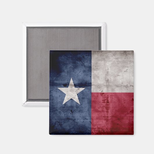  Texas-vlag Magneet (Voorkant / Achterkant)