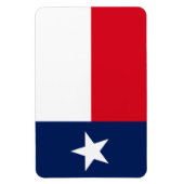 TEXAS-vlag - Magneet (Verticaal)