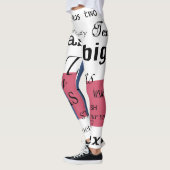 Texas-vlag met tekstontwerp leggings (Links)