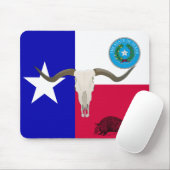 Texas vlag muismat (Met muis)