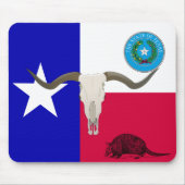 Texas vlag muismat (Voorkant)