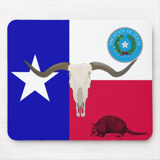 Texas vlag muismat (Voorkant)