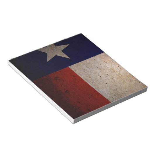 Texas vlag notitieblok (Schuin)