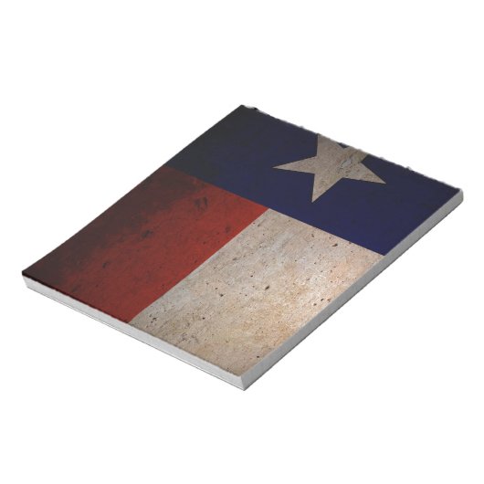 Texas vlag notitieblok (Linkerzijde)