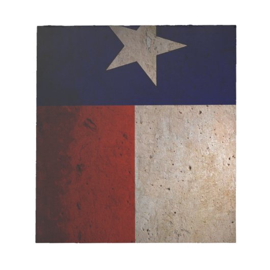 Texas vlag notitieblok (Voorkant)