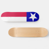Texas-vlag Persoonlijk Skateboard (Horizontaal)