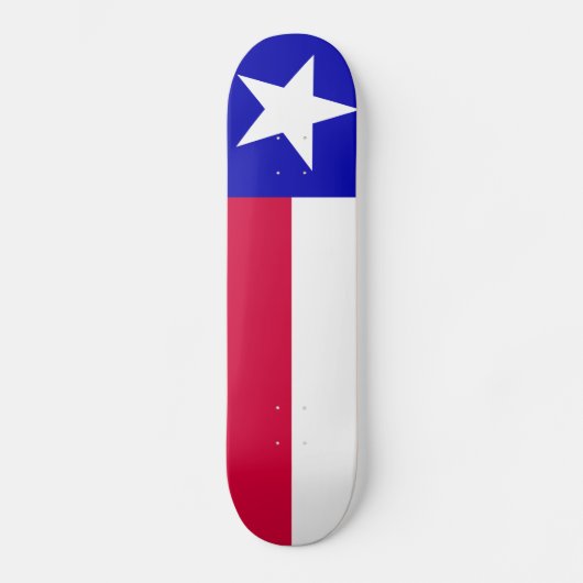 Texas-vlag Persoonlijk Skateboard (Voorkant)