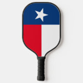 Texas vlag pickleball paddle (Achterkant)