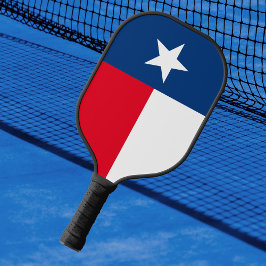 Texas vlag pickleball paddle
