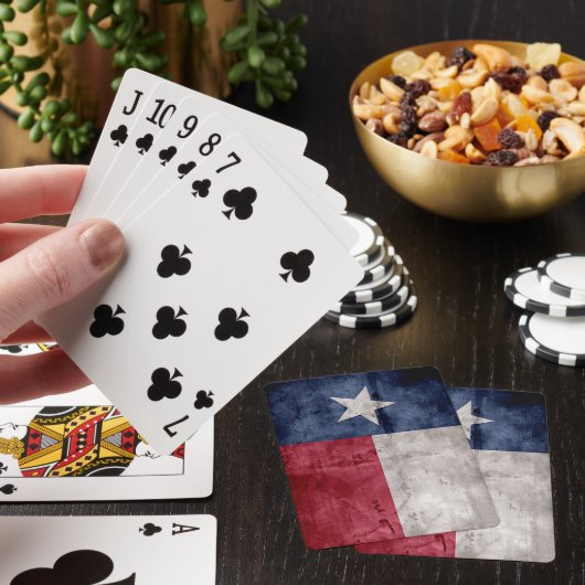  Texas-vlag Pokerkaarten (Insitu)