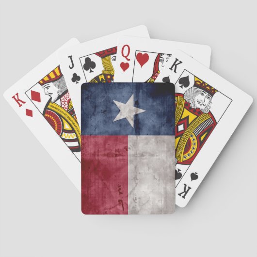  Texas-vlag Pokerkaarten (Achterkant)