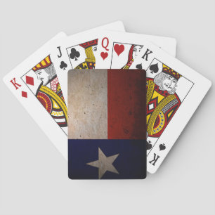Texas vlag pokerkaarten