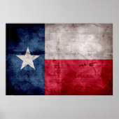  Texas-vlag Poster (Voorkant)