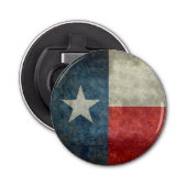 Texas vlag  retro Bottle Opener (Voorkant)