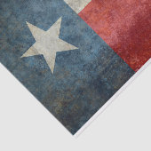 Texas vlag retro stijl Tissues Tissuepapier (Detail)