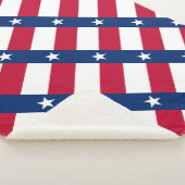 Texas vlag sherpa deken (3/4)