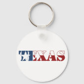 Texas vlag sleutelhanger (Voorkant)