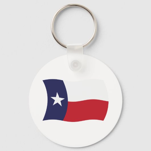 Texas Vlag Sleutelhanger (Voorkant)