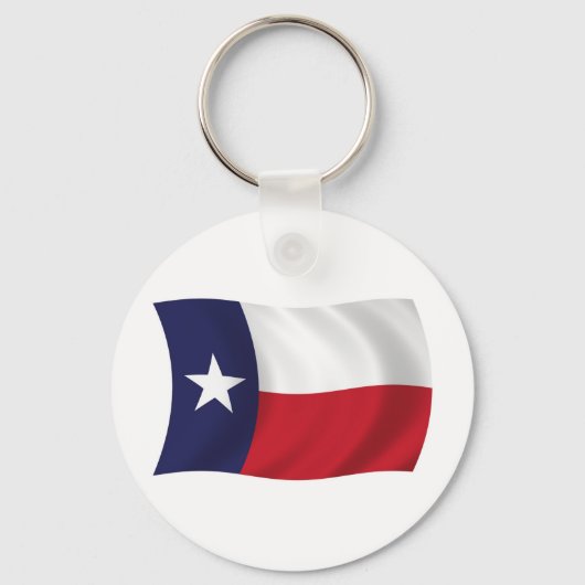 Texas Vlag Sleutelhanger (Voorkant)