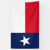 TEXAS-vlag - Spandoek (Verticaal)