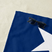 Texas vlag strandlaken (In situ)