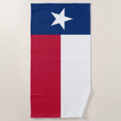 Texas vlag strandlaken (Voorkant)