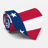 Texas vlag stropdas (Opgerold)