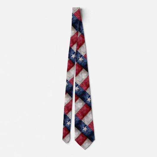  Texas-vlag Stropdas (Achterkant)