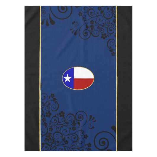 Texas vlag tafelkleed (Voorkant)