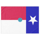 Texas vlag tafelkleed (Voorkant (Horizontaal))