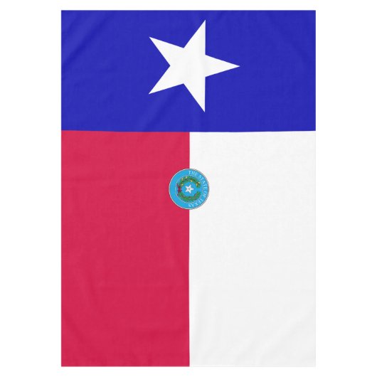 Texas vlag tafelkleed (Voorkant)