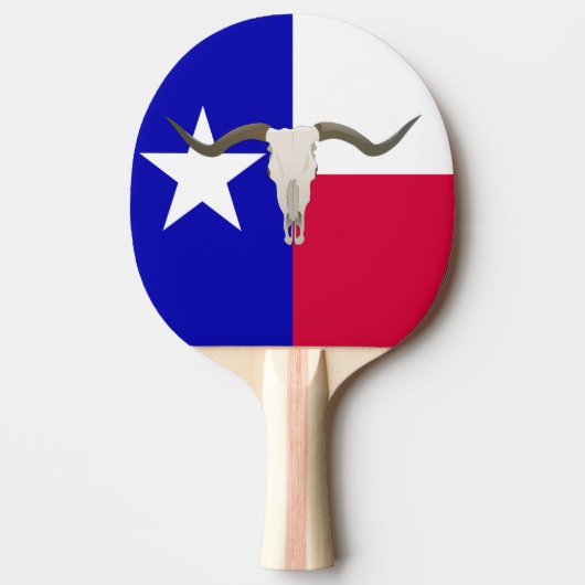 Texas vlag tafeltennisbatje (Voorkant)