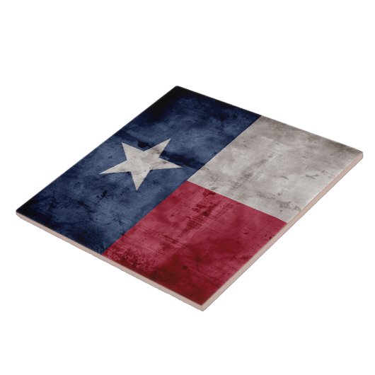  Texas-vlag Tegeltje (Zijkant)