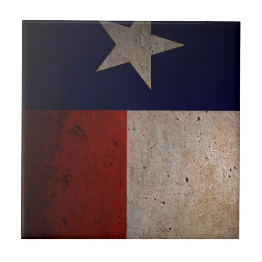 Texas vlag tegeltje (Voorkant)