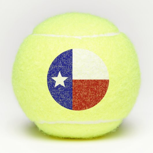 Texas vlag tennisballen (Voorkant)