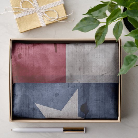  Texas-vlag Tissuepapier (Geschenk)
