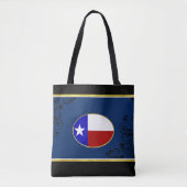 Texas vlag tote bag (Voorkant)