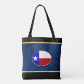 Texas vlag tote bag (Achterkant)