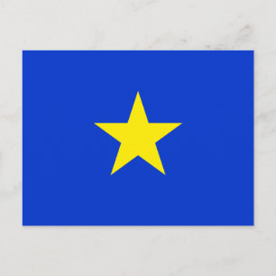 Texas, Vlag van Texas (1836–1839) Briefkaart