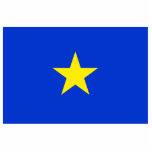 Texas, vlag van Texas (1836-1839) Staand Fotobeeldje<br><div class="desc">Texas (1836-1839)</div>