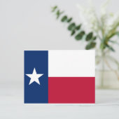 Texas Vlag Verenigde Staten Briefkaart (Staand voorkant)