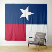 Texas Vlag Wandkleed (In Situ (horizontaal))
