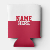 Texas Vlagnaam Fles Cooler (Achterkant)