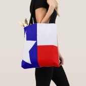 Texas Vlagtas Tote Bag (Dichtbij)