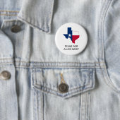 TEXAS voor ALLEN WEST GOVERNOR Button (In situ)