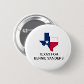 TEXAS voor Bernie Sanders 2020 Button (Voorkant /achterkant)